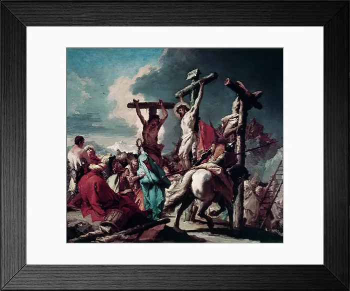 Framed Print : The Crucifixion by Tiepolo Framed Print : The Crucifixion by Tiepolo