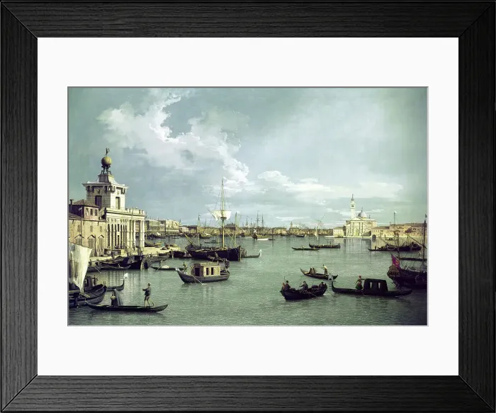 Framed Print : In Venice by Canaletto Framed Print : In Venice by Canaletto