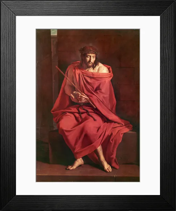 Framed Print : Ecce Homo Fra Bartolommeo (1472-1517 Italian)