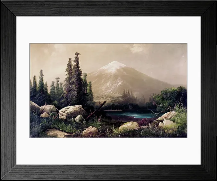 Framed Print : Mount Shasta, California by Hill Framed Print : Mount Shasta, California by Hill