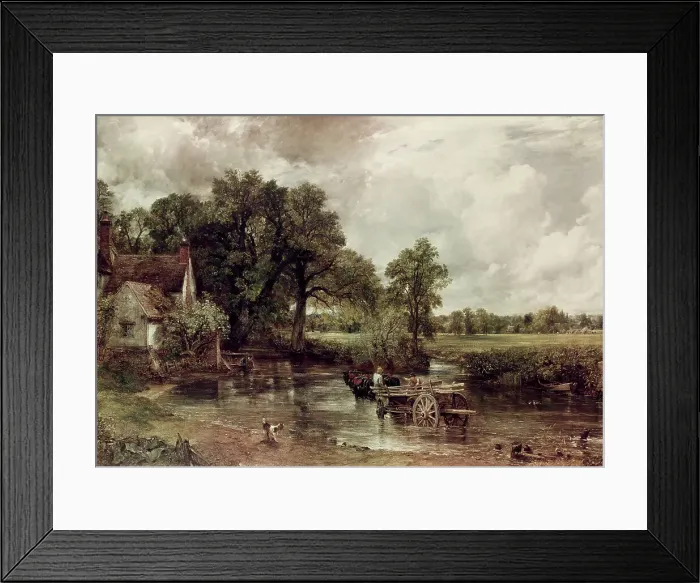 Framed Print : The Haywains D 1821 John Constable (1776-1837 British) Oil On Canvas National Gallery Framed Print : The Haywains D 1821 John Constable (1776-1837 British) Oil On Canvas National Gallery