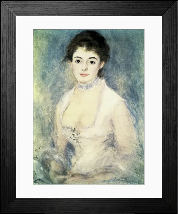 Framed Print : Madame Henriot by Renoir Framed Print : Madame Henriot by Renoir