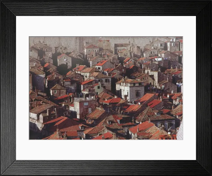 Framed Print : High angle view of buildings in a city Framed Print : High angle view of buildings in a city