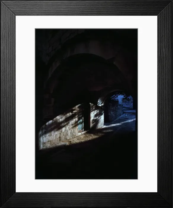 Framed Print : Arched pathway, Dubrovnik, Croatia Framed Print : Arched pathway, Dubrovnik, Croatia