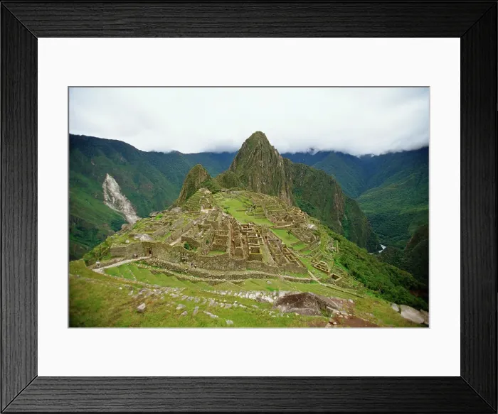 Framed Print : High angle view of an archaeological site Framed Print : High angle view of an archaeological site
