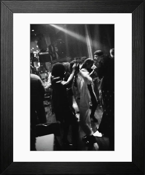 Framed Print : Couples dancing in a club, Cuba