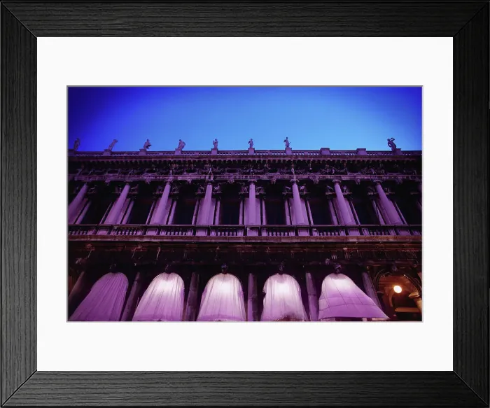 Framed Print : Architectural details of Procuratie Framed Print : Architectural details of Procuratie