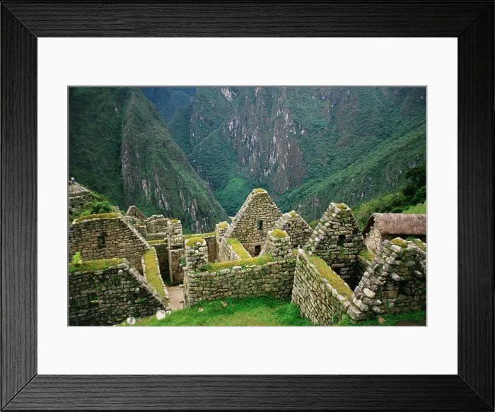 Framed Print : High angle view of an archaeological site Framed Print : High angle view of an archaeological site