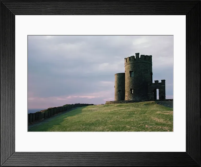 Framed Print : Low angle view of towers at a coast Framed Print : Low angle view of towers at a coast