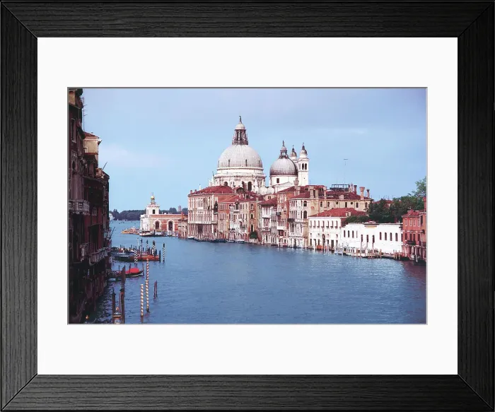 Framed Print : Basilica at the waterfront, Santa Maria Della Salute Framed Print : Basilica at the waterfront, Santa Maria Della Salute