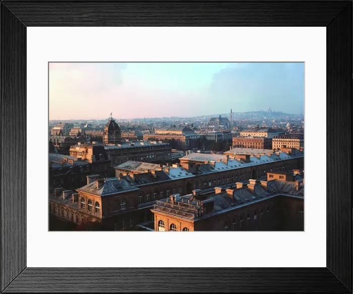 Framed Print : High angle view of a city, Paris Framed Print : High angle view of a city, Paris