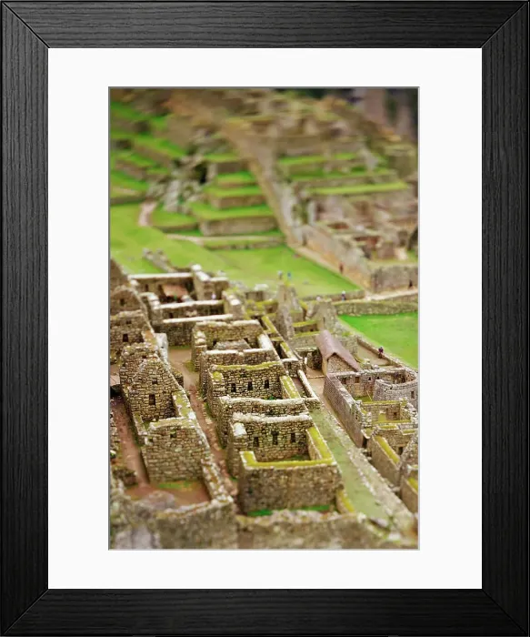 Framed Print : High angle view of an archaeological site Framed Print : High angle view of an archaeological site