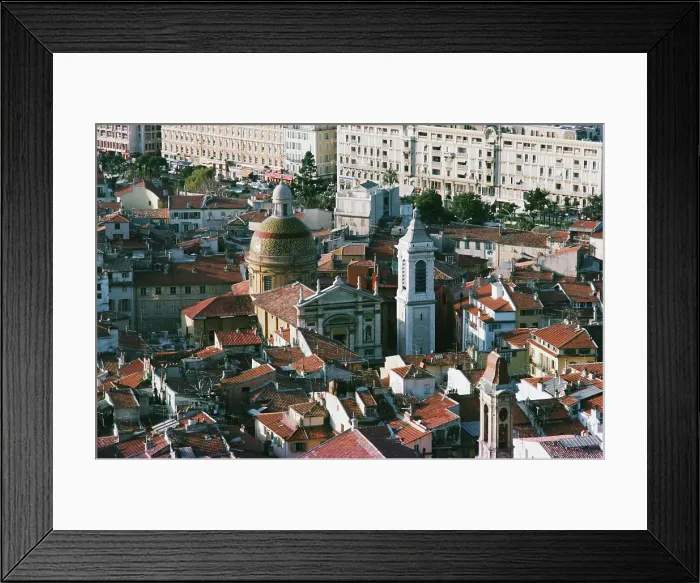 Framed Print : High angle view of buildings in a city