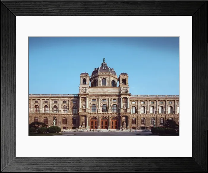 Framed Print : Facade of a museum, Kunsthistorisches Museum