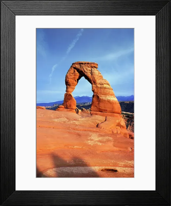 Framed Print : Eroded rock formations, Arches National Park Framed Print : Eroded rock formations, Arches National Park