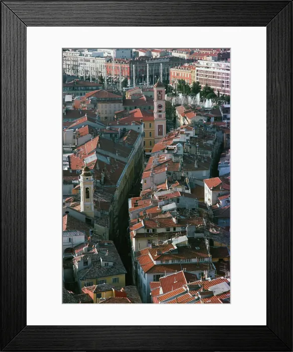 Framed Print : High angle view of buildings in a city Framed Print : High angle view of buildings in a city