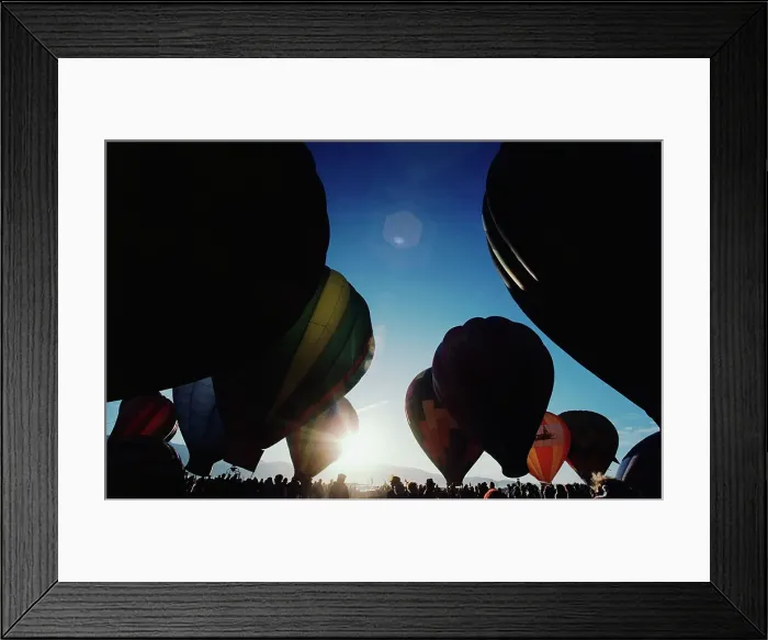 Framed Print : Hot air balloons at the festival Framed Print : Hot air balloons at the festival