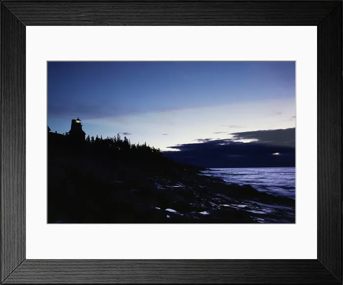 Framed Print : Lighthouse on the coast, Pemaquid Point lighthouse Framed Print : Lighthouse on the coast, Pemaquid Point lighthouse
