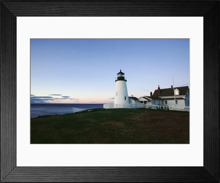 Framed Print : Lighthouse on the coast, Pemaquid Point lighthouse, Muscongus Bay, Bristol, Maine, USA Framed Print : Lighthouse on the coast, Pemaquid Point lighthouse, Muscongus Bay, Bristol, Maine, USA