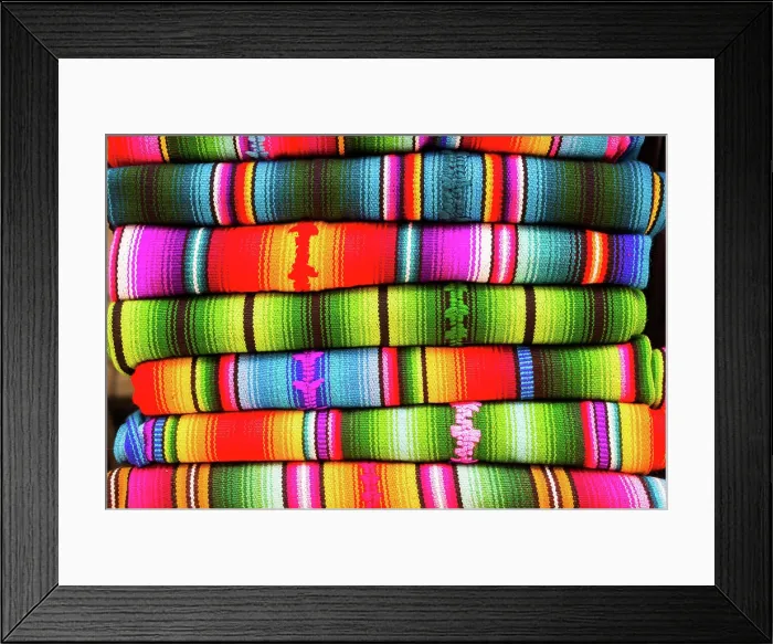 Framed Print : Weaving, Guatemala Framed Print : Weaving, Guatemala