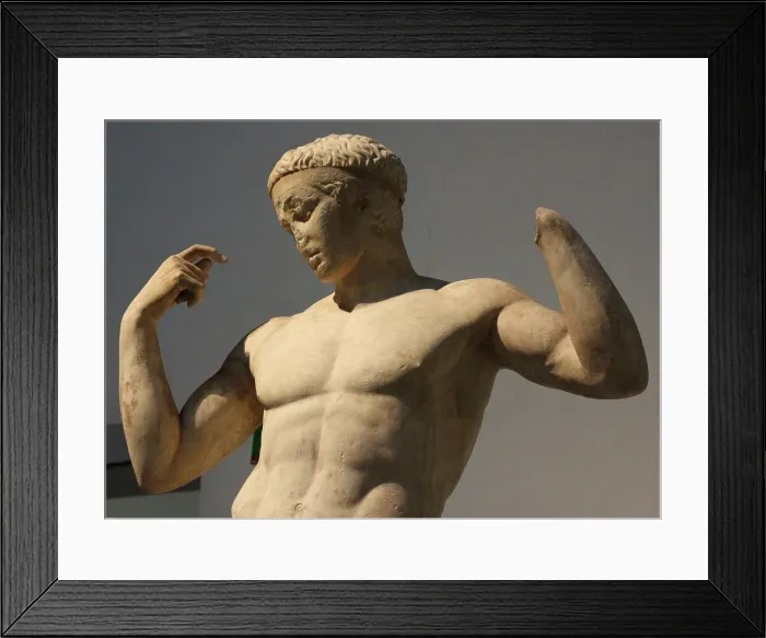 Framed Print : Kew Gardens Hermes'. Statue of Hermes Framed Print : Kew Gardens Hermes'. Statue of Hermes