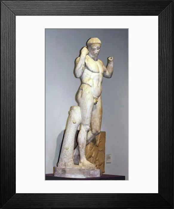 Framed Print : Kew Gardens Hermes'. Statue of Hermes Framed Print : Kew Gardens Hermes'. Statue of Hermes