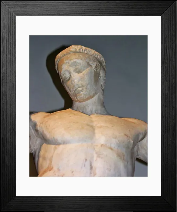 Framed Print : Kew Gardens Hermes'. Statue of Hermes Framed Print : Kew Gardens Hermes'. Statue of Hermes