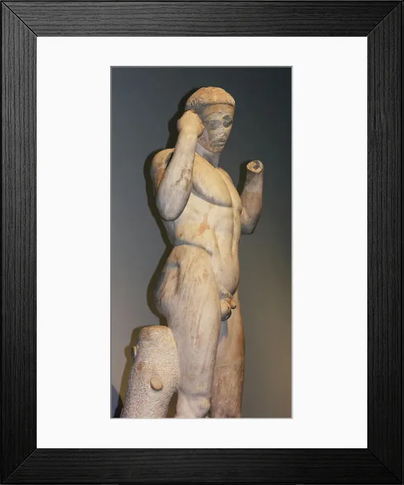 Framed Print : Kew Gardens Hermes'. Statue of Hermes Framed Print : Kew Gardens Hermes'. Statue of Hermes