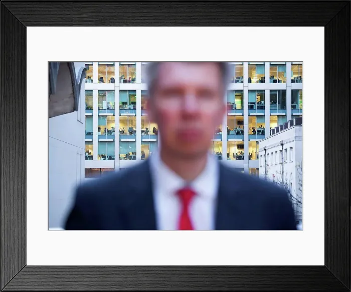 Framed Print : Businessman Framed Print : Businessman