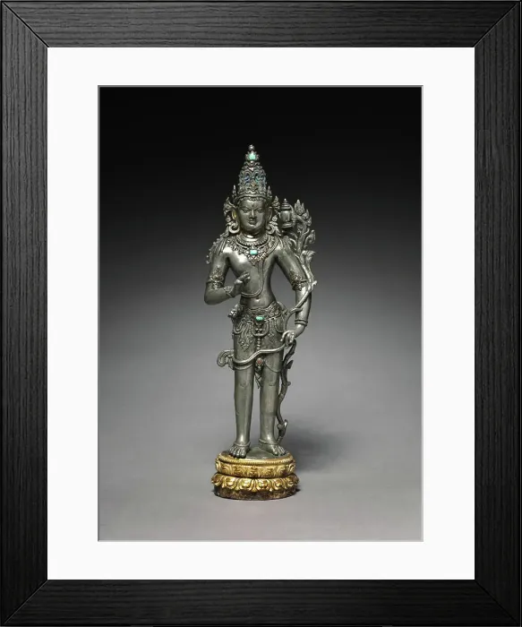 Framed Print : Bodhisattva Maitreya: The Future Buddha Framed Print : Bodhisattva Maitreya: The Future Buddha