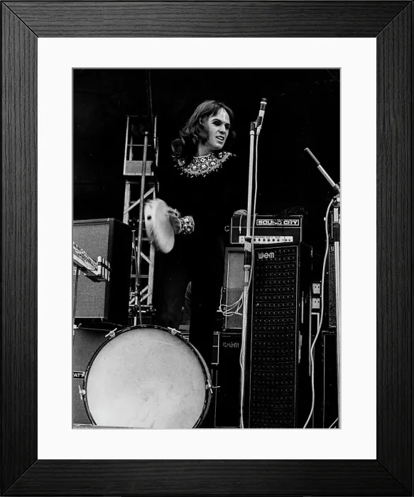 Framed Print : Peter Gabriel, Genesis, 1973 Framed Print : Peter Gabriel, Genesis, 1973