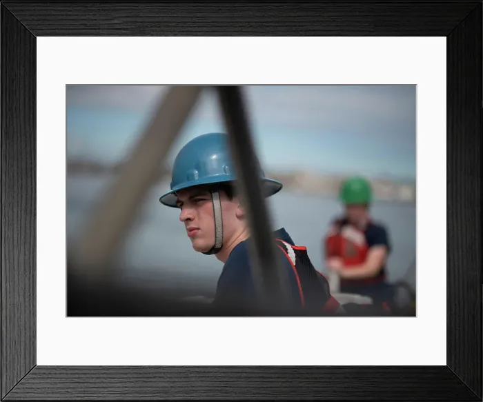 Framed Print : U.S. Coast Guard Seaman Liam Walsh Framed Print : U.S. Coast Guard Seaman Liam Walsh