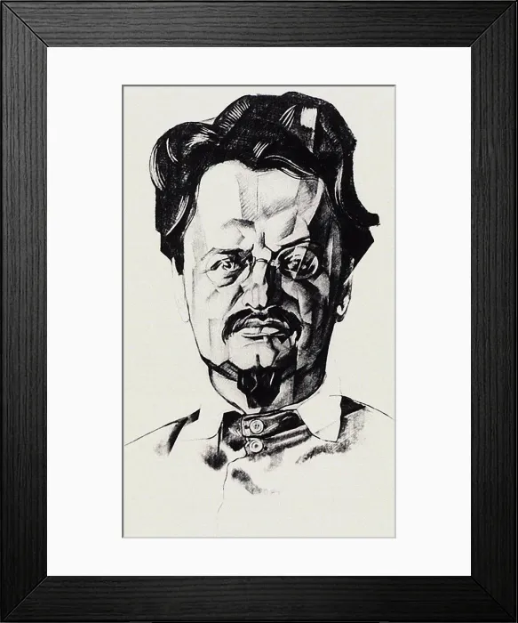 Framed Print : Portrait of Leon Trotsky (1879-1940), Annenkov, Yuri Pavlovich (1889-1974) Framed Print : Portrait of Leon Trotsky (1879-1940), Annenkov, Yuri Pavlovich (1889-1974)