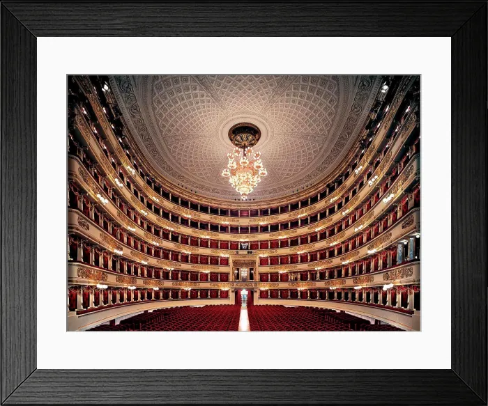Framed Print : Views of the Teatro alla Scala Framed Print : Views of the Teatro alla Scala