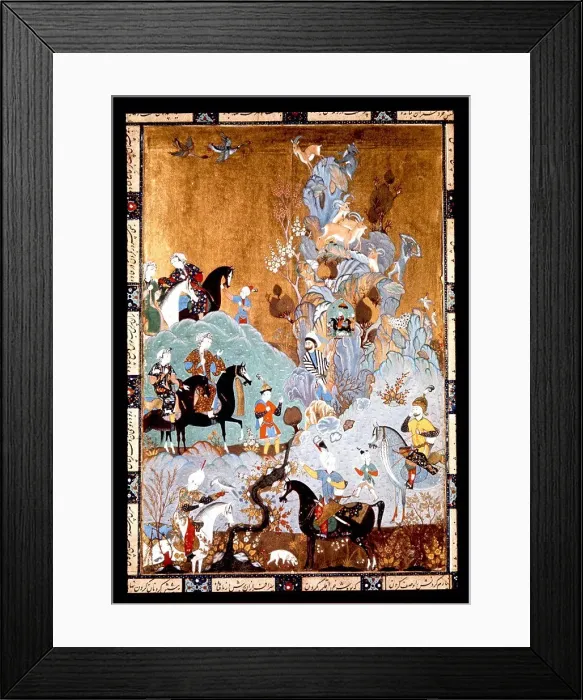 Framed Print : Persian miniature, 16th century, Shirin's visit, ms 2161, Topkapi PalaceMuseum, Istanbul, Turkey Framed Print : Persian miniature, 16th century, Shirin's visit, ms 2161, Topkapi PalaceMuseum, Istanbul, Turkey