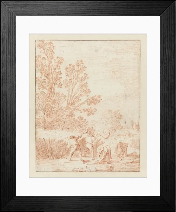 Framed Print : August, Esaias van de Velde, 1629 - 1680 Framed Print : August, Esaias van de Velde, 1629 - 1680