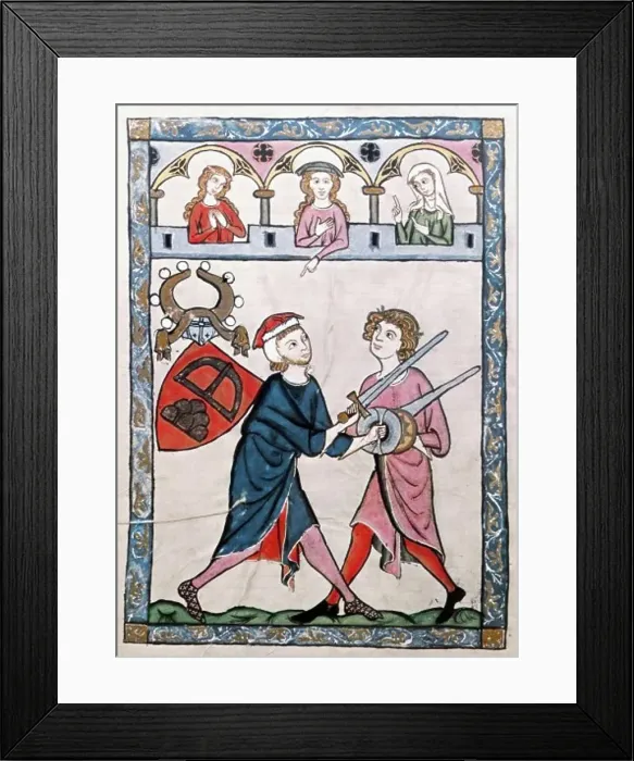 Framed Print : fine arts, middle ages, Gothic Framed Print : fine arts, middle ages, Gothic
