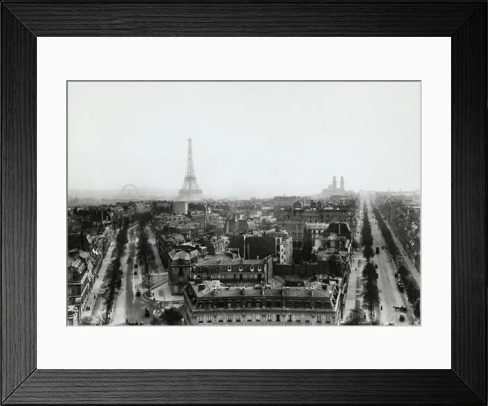 Framed Print : Aerial view of a city, Paris, France Framed Print : Aerial view of a city, Paris, France