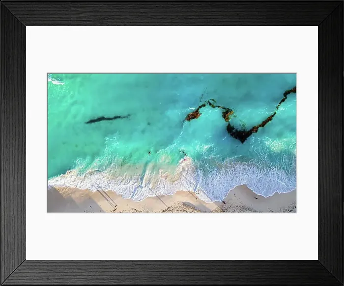 Framed Print : Aerial of the the turquoise waters of Cancun, Quintana Roo, Mexico, Central America Framed Print : Aerial of the the turquoise waters of Cancun, Quintana Roo, Mexico, Central America