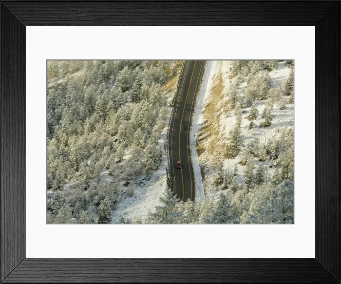 Framed Print : Chief Joseph Scenic Byway, Wyoming, USA