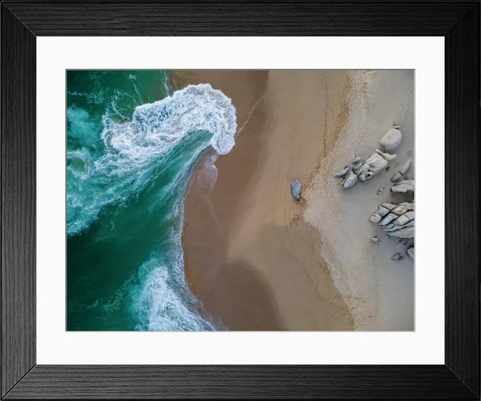 Framed Print : Aerial view of Playa del Divorcio, Cabo San Lucas, Baja California, Mexico Framed Print : Aerial view of Playa del Divorcio, Cabo San Lucas, Baja California, Mexico