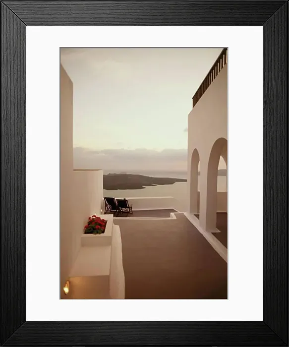 Framed Print : Fira Santorini Cyclades Islands Greece Framed Print : Fira Santorini Cyclades Islands Greece