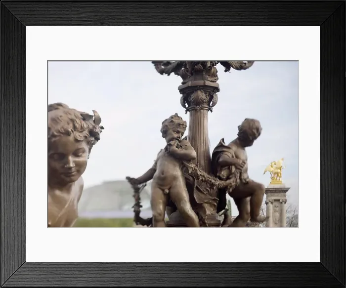 Framed Print : Pont alexander III paris Framed Print : Pont alexander III paris