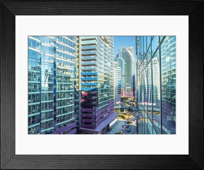 Framed Print : Turkey, Istanbul, Skyscrapers in Maslak district Framed Print : Turkey, Istanbul, Skyscrapers in Maslak district