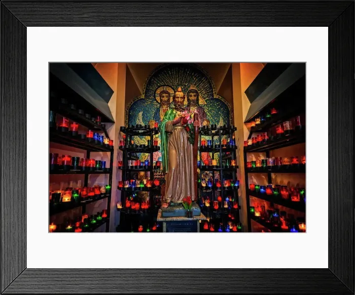 Framed Print : Cahple at the Our Lady of Guadalupe / St. Jude Church in Treme, New Orleans Framed Print : Cahple at the Our Lady of Guadalupe / St. Jude Church in Treme, New Orleans