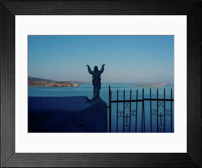 Framed Print : View from the cemetery in Astypalea, Greece Framed Print : View from the cemetery in Astypalea, Greece