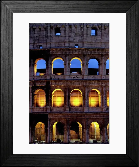 Framed Print : Italy, Rome, Colosseum Framed Print : Italy, Rome, Colosseum
