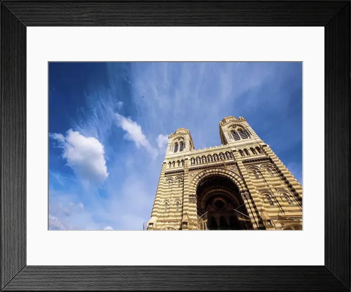 Framed Print : Cathédrale de la Major, Marseille Cathedral