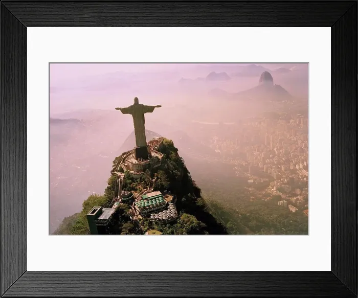 Framed Print : Christ The Redeemer statue, Rio de Janeiro, Brazil Framed Print : Christ The Redeemer statue, Rio de Janeiro, Brazil