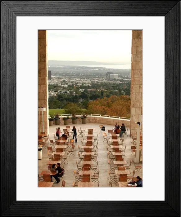 Framed Print : Los Angeles, Getty Centre Framed Print : Los Angeles, Getty Centre
